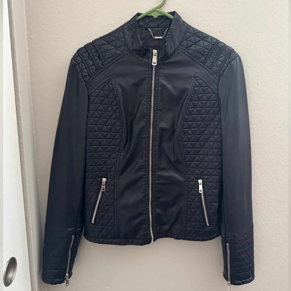 Women’s Faux Leather Jacket